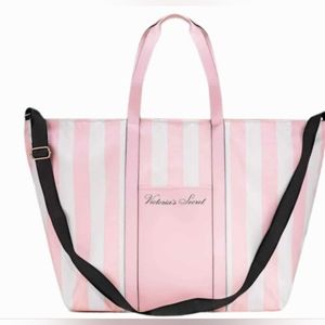 Victorias Secret  Large Canvas Tote/Weekender.  Brand New 💎